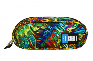 Penar Borseta cu 2 Fermoare St.Right - Abstraction PU02