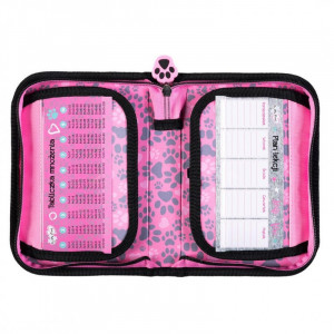 Penar Rigid cu 1 Fermoar si 2 Extensii, St. Majewski, Neechipat, Colectia My Little Friend Dog PC03 20.5x14x3.5cm
