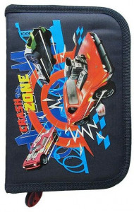 Penar Rigid cu 1 Fermoar si 2 Extensii, St.Majewski, Neechipat, Colectia Hot Wheels PC03 20.5x14x3.5cm