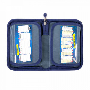 Penar Rigid cu 1 Fermoar si 2 Extensii, St. Majewski, Neechipat, Colectia St.Right - Neon PC03 20.5x14x3.5cm