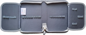 Penar Rigid cu 1 Fermoar si 2 Extensii, St. Majewski, Neechipat, Colectia St.Right - Ombre Unicorns PC03 20.5x14x3.5cm