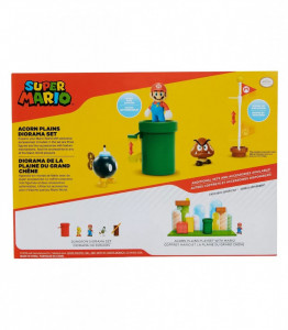 Set de joaca Super Mario - Acorn Plains, cu figurina, 6 cm