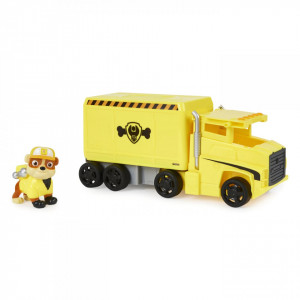Set figurina cu vehicul Paw Patrol - Big Truck Pups, Rubble