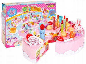 Tort aniversar Felii + accesorii 75 bucati, Malplay 104186