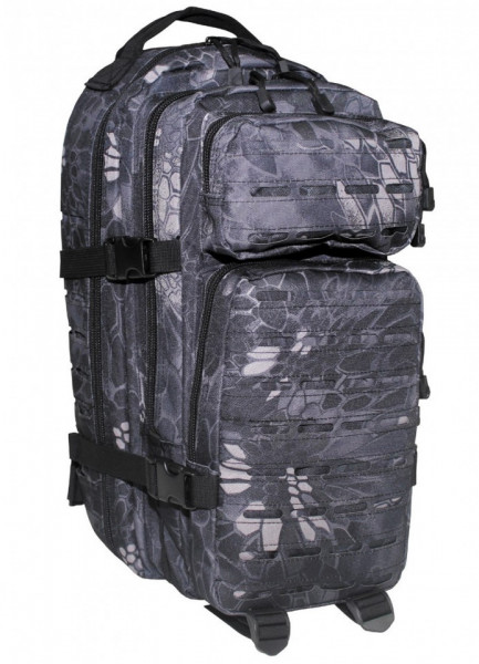 RUCSAC MILITAR MFH Modular Laser Cut Marime 30 litri - Camuflaj Snake Black - SKU 30335N