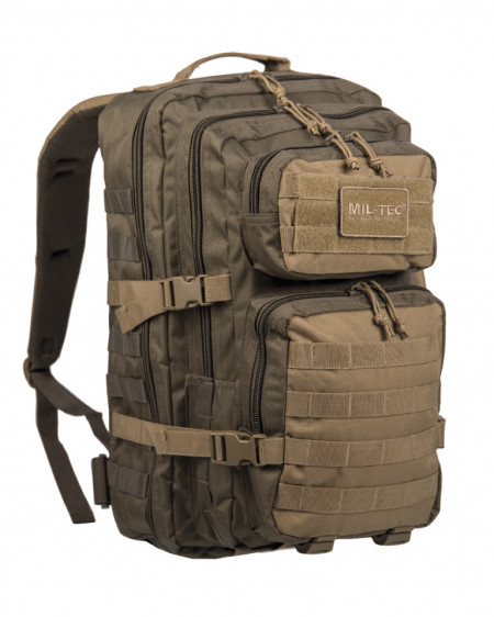 RUCSAC MILITAR MIL-TEC Marime L 36 litri - Ranger Verde/Coyote - SKU 14002302