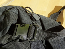 RUCSAC MILITAR MFH Assault II Marime 40 litri - Negru - SKU 30343A