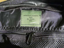 RUCSAC MILITAR MFH Assault II Marime 40 litri - Negru - SKU 30343A