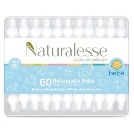 Naturalesse Baby betisoare igienice cutie 60buc
