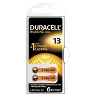 Baterie Duracell pentru aparat auditiv ZA 13 6buc