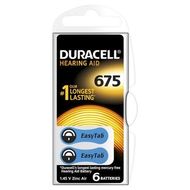 Baterie Duracell pentru aparat auditiv ZA 675 6buc