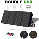 Panou solar pliant 12v 120w portabil pentru camping