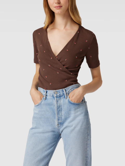 Only Fenja Wrap Top