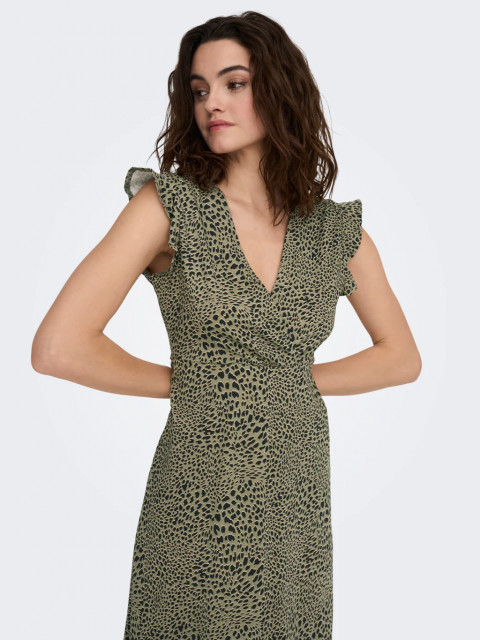 Only Wrap Midi Dress