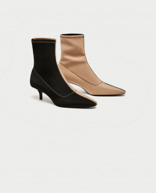 Zara CombinedHeelBoots