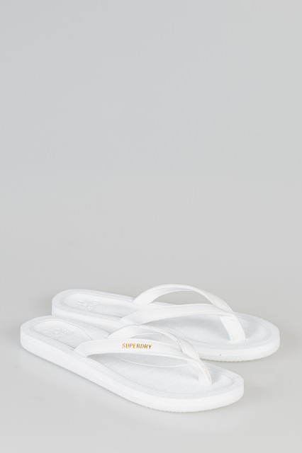 Superdry Pool Slider White
