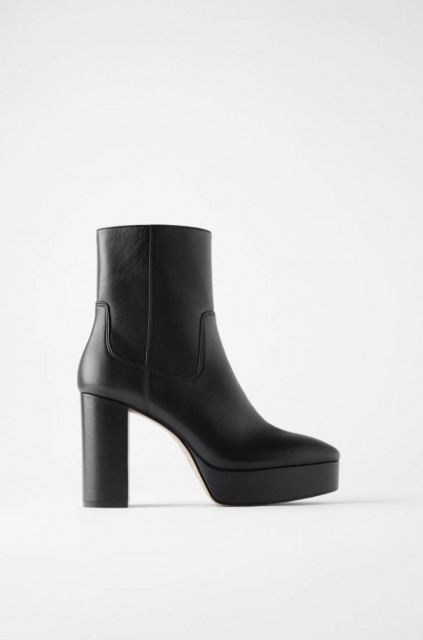 Zara PlatformLeatherBoots