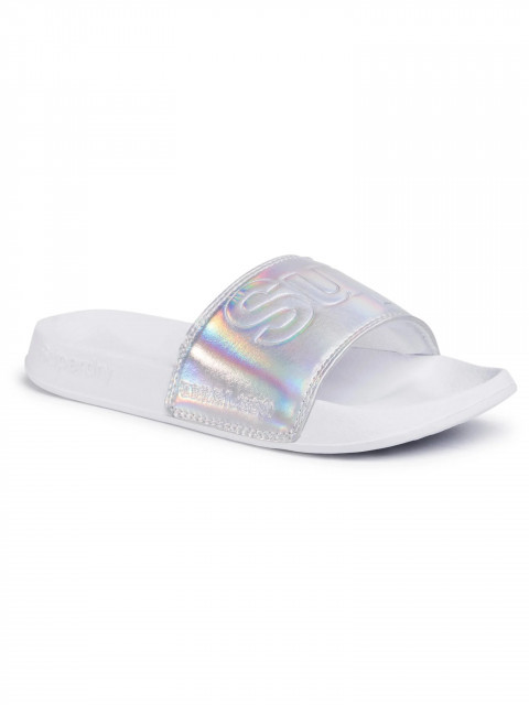 Superdry Silver Slider