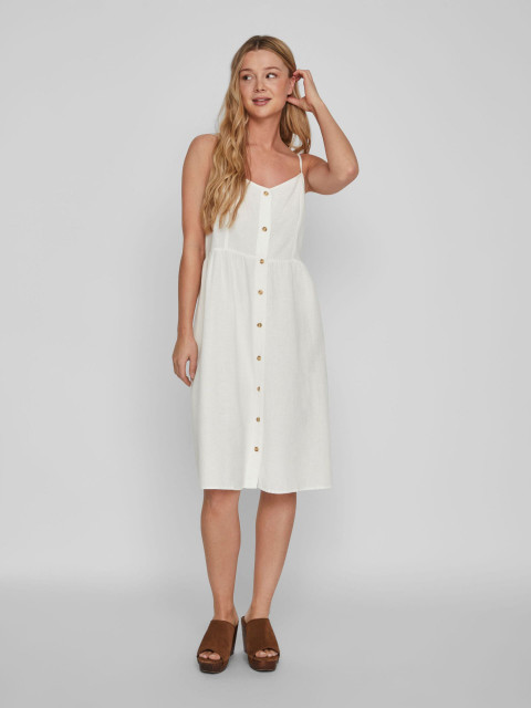 Vila White Dress