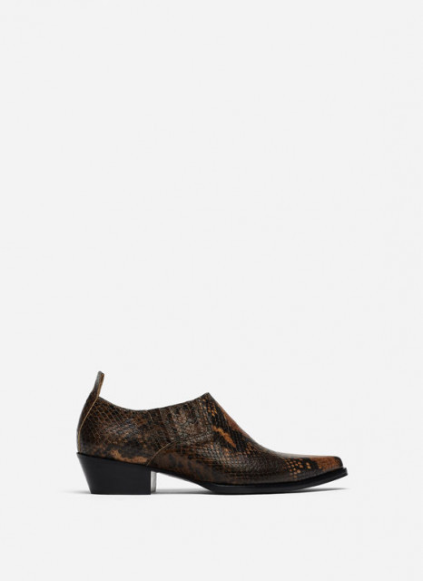Uterque BotinCowPielPrint