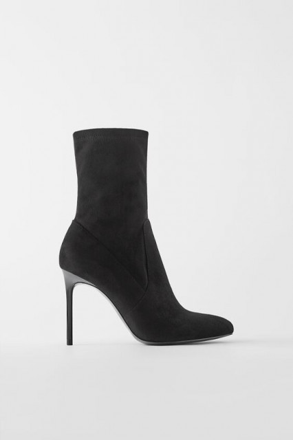 Zara BlackElasticBoots