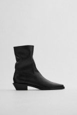 Zara Vintage Cowboy Ankle Boots