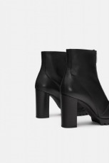 Zara ZipperLeatherBoots