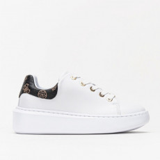 Guess White Platform
