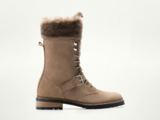 Massimo Dutti Botin Serraje Pelo
