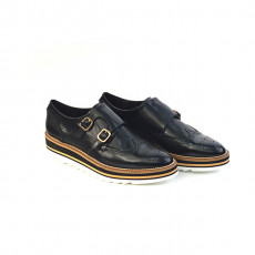 MassimoDutti Zapatos Monk Flatform