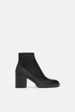 Zara Sock Ankle Boots