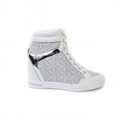 Guess WhitePlatformTrainers