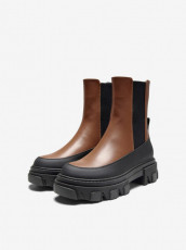 Only Cognac Chunky Boot
