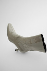 Zara Mirror Heel Boots
