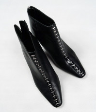 Zara Studded Heel Boots