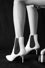 Zara WhiteElasticBoots
