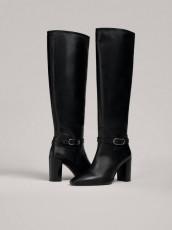 Massimo Dutti Bota Tacon Detalle
