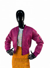 Noisy May Shiny Bomber Jacket