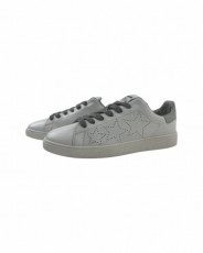 3Stelle Forato Star Grigio Sneakers