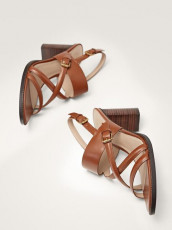 Massimo Dutti Sandalia Cuero