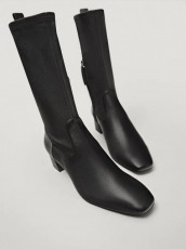 MassimoDutti Botin Pelo Elastico