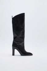 Zara High Heel Derby Boots