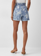 Vero Moda Flower Denim Shorts