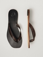 Massimo Dutti Sandalia Plana Corte Coco