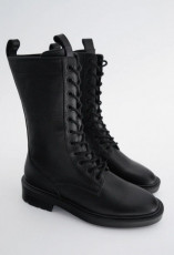 Zara Army Ankle Boots