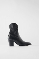 Zara Botin Cowboy Black