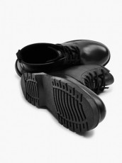 5th Avenue Shiny Black Boots