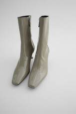 Zara Mirror Heel Boots