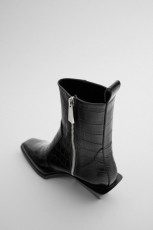 Zara Cowboy Printed Boots