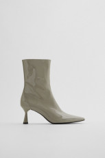 Zara Mirror Heel Boots
